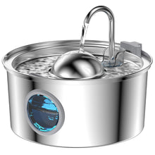 3.2-Liter Stainless-Steel Cat Water Fountain with Multi-Filter — product detail 1