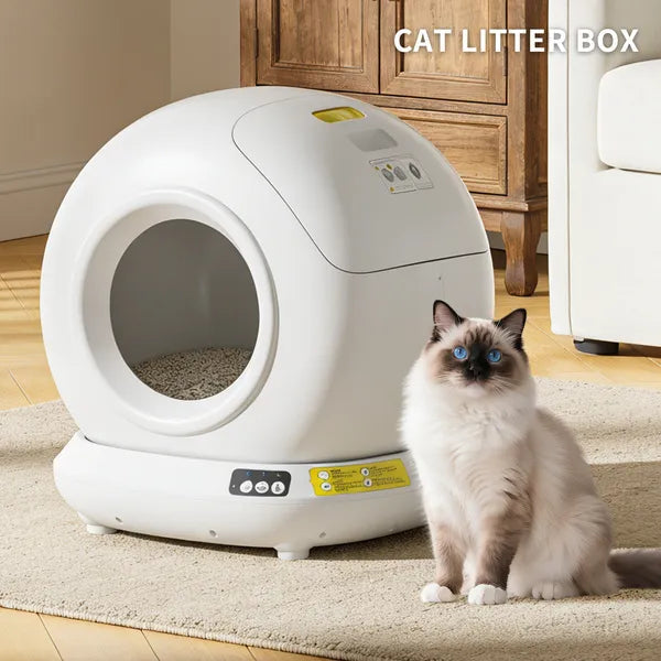 78-Liter Smart Self-Cleaning Cat Litter Box — product detail 1