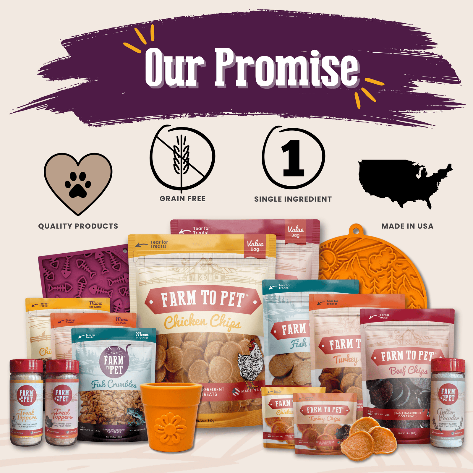 Single-Ingredient Dehydrated Chicken Crumbles Cat Treats — 3 oz Resealable Bag