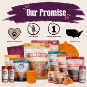 Single-Ingredient Dehydrated Chicken Crumbles Cat Treats — 3 oz Resealable Bag