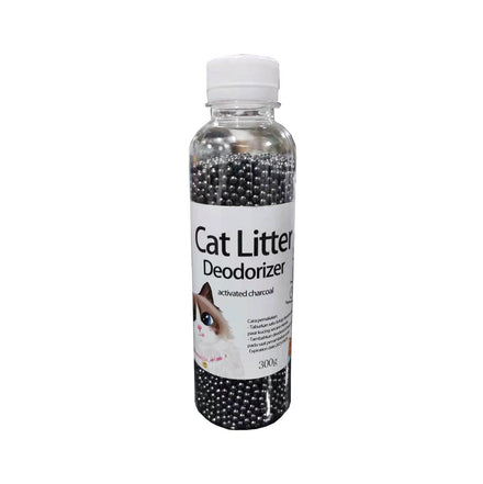Activated-Carbon Cat Litter Deodorizer Beads — clean background product view