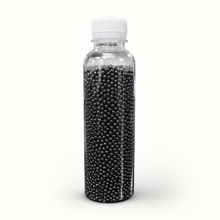 Activated-Carbon Cat Litter Deodorizer Beads on a clean background