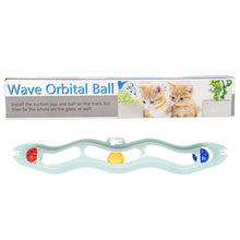 Adhesive Wavy Wall-Track Ball Toy for Cats — product detail 5