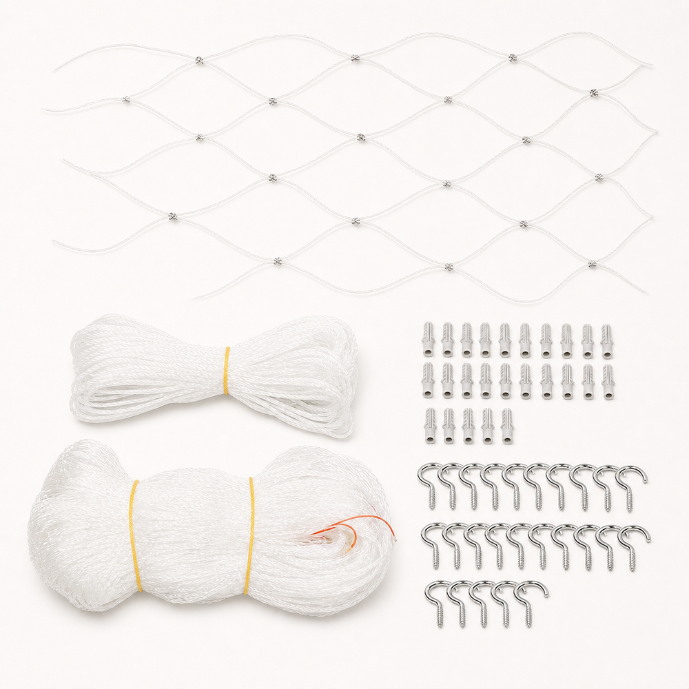 Adjustable Cat Balcony Secondary Safety Net — clean background product view