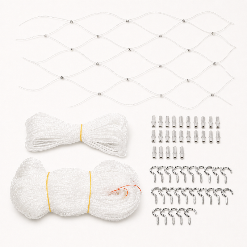 Adjustable Cat Balcony Secondary Safety Net — clean background product view