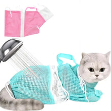 Adjustable Mesh Cat Grooming Support Bag — clean background product view