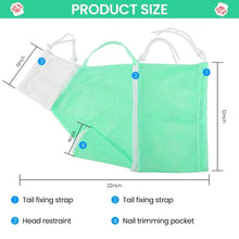 Adjustable Mesh Cat Grooming Support Bag — product detail 1