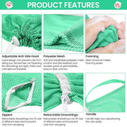 Adjustable Mesh Cat Grooming Support Bag — product detail 7