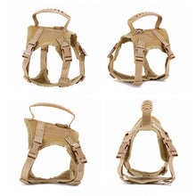 Adjustable Tactical Cat Harness in Black — product detail 2