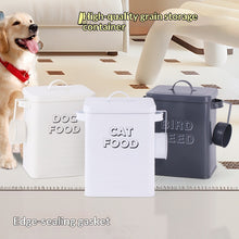 Airtight Metal Cat Food Storage Container — product detail 1