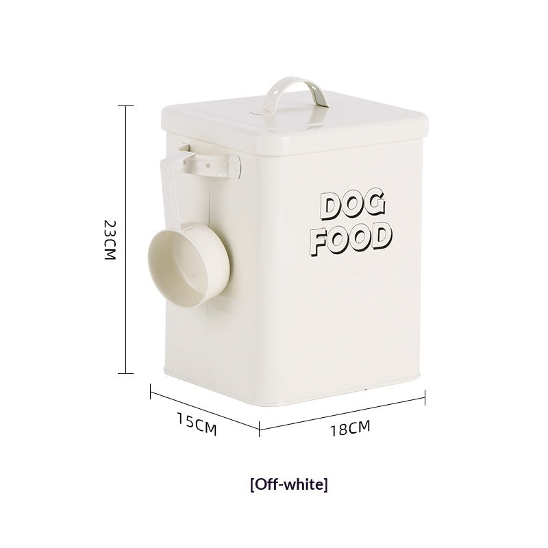 Airtight Metal Cat Food Storage Container — product detail 5