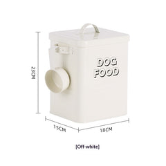 Airtight Metal Cat Food Storage Container — product detail 5