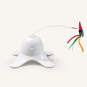 Automatic Rotating Butterfly Cat Toy — clean background product view