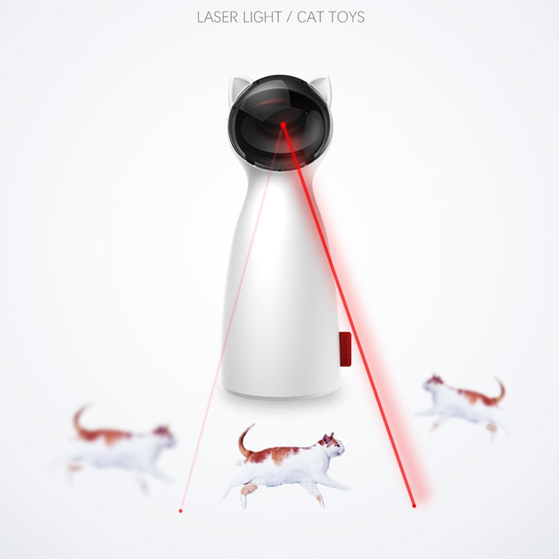 Automatic Rotating Laser Cat Toy for Indoor Enrichment — product detail 1