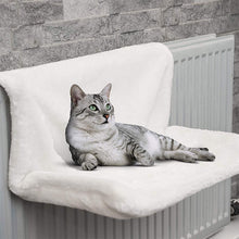 Beige Radiator-Mounted Cat Hammock — product detail 1