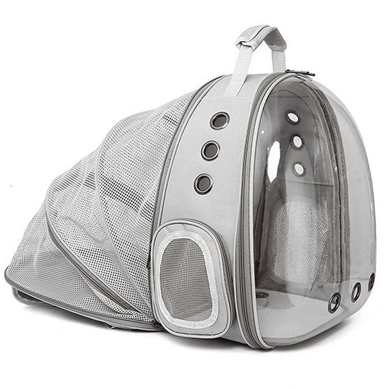 Black Expandable Ventilated Cat Carrier Backpack — product detail 2