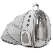 Black Expandable Ventilated Cat Carrier Backpack — product detail 2