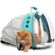 Black Expandable Ventilated Cat Carrier Backpack — product detail 3