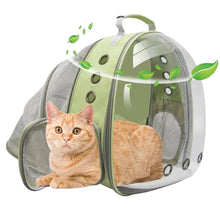 Black Expandable Ventilated Cat Carrier Backpack — product detail 4
