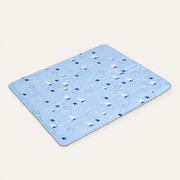 Large Blue Gel Cooling Mat for Cats — clean background product view