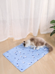Large Blue Gel Cooling Mat for Cats — product detail 2