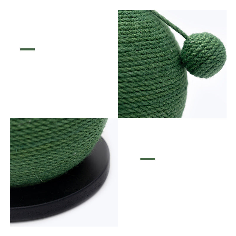 Cactus Sisal Cat Scratching Post with Ball Toy — product detail 3