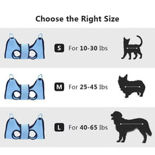 Cat Grooming Hammock for Nail-Trim Support — product detail 5