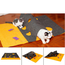Convertible Felt Cat Puzzle Tunnel Mat — product detail 1