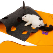 Convertible Felt Cat Puzzle Tunnel Mat — product detail 5