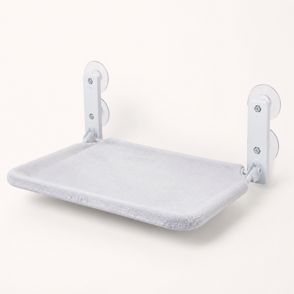 Cordless Foldable Window Cat Perch — clean background product view