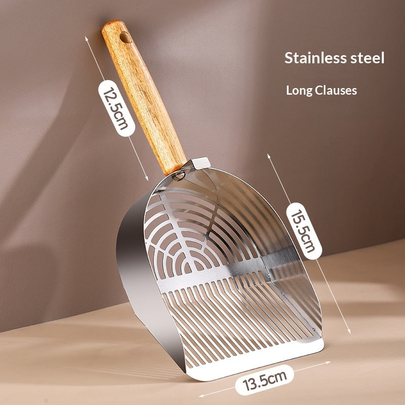 Deep Stainless-Steel Cat Litter Scoop — product detail 6
