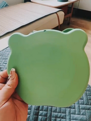 Double Collapsible Silicone Cat Travel Bowls with Slow-Feed Insert — product detail 4