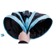 Five-Way Collapsible Cat Tunnel with Peek Window — product detail 2