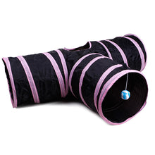 Five-Way Collapsible Cat Tunnel with Peek Window — product detail 4