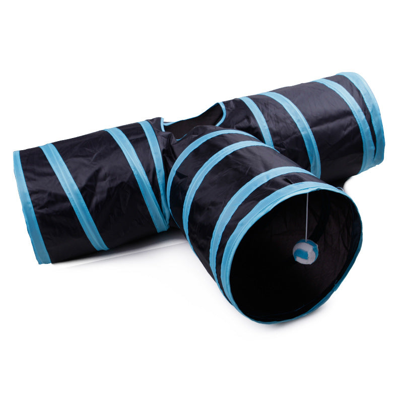 Five-Way Collapsible Cat Tunnel with Peek Window — product detail 6