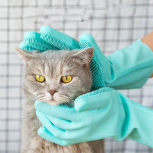 Flexible Silicone Cat Grooming Glove — product detail 1