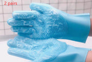 Flexible Silicone Cat Grooming Glove — product detail 2