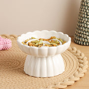 Flower-Shape Elevated Ceramic Slow-Feeder Bowl — product detail 17