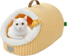 Foldable Cat Cave Bed with Removable Washable Cushion — product detail 1