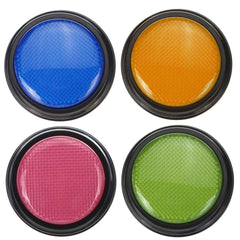 Four-Pack Recordable Pet Communication Buttons — clean background product view
