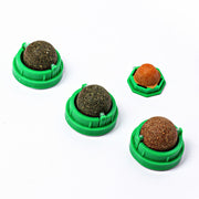Four-Piece Catnip & Silvervine Wall Ball Set — product detail 3