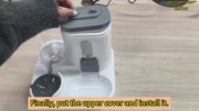 Gravity Cat Feeder & Waterer with Anti-Slip Base — product detail 1