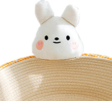 Handwoven Cotton-Rope Cat Basket Bed & Scratcher — product detail 9