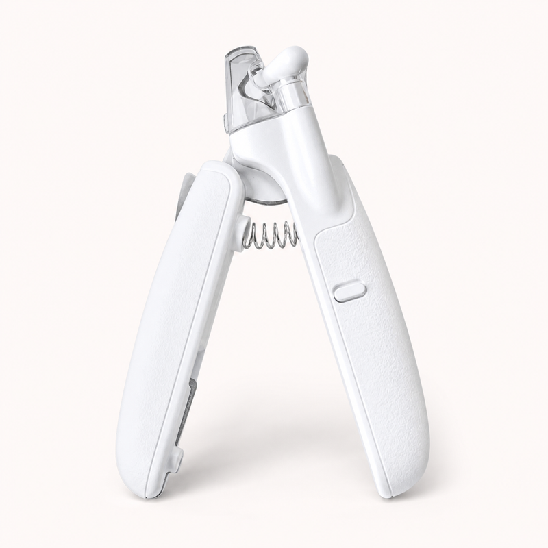 LED Cat Nail Clipper with Battery Options — clean background product view