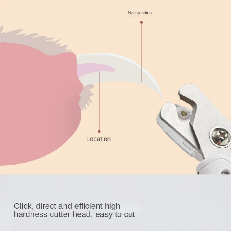 LED Cat Nail Clipper with Battery Options — product detail 2