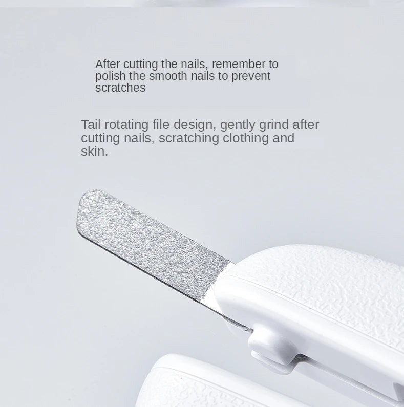 LED Cat Nail Clipper with Battery Options — product detail 3