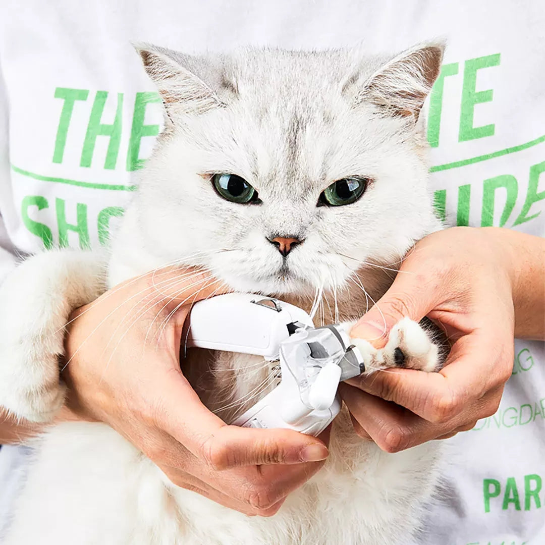 LED Cat Nail Clipper with Battery Options — product detail 8