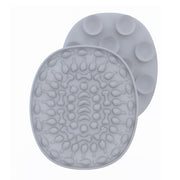 Oval Silicone Cat Lick Mat for Slow Feeding — clean background product view