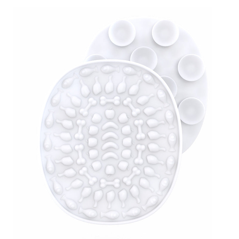Oval Silicone Cat Lick Mat for Slow Feeding — product detail 3