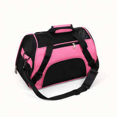 Portable Mesh Cat Travel Carrier — clean background product view
